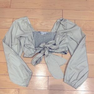 NWOT Hyfve Peasant Crop Top 🎉